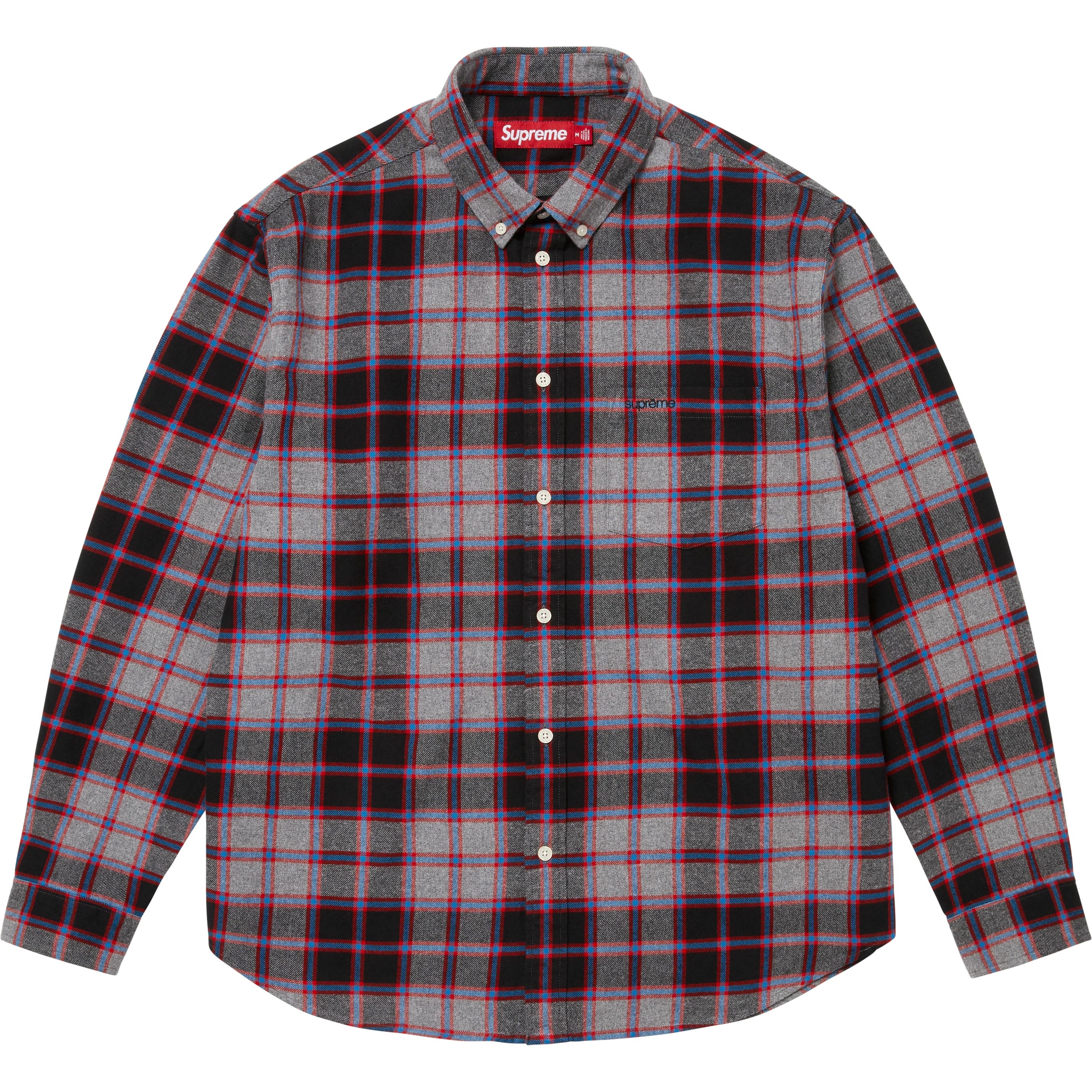 Plaid Flannel Shirt view 6